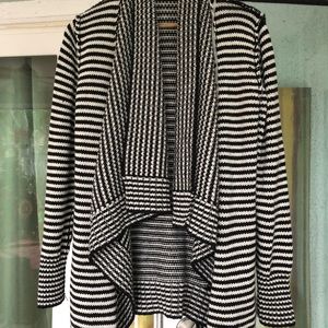 Long Black Striped Sweater